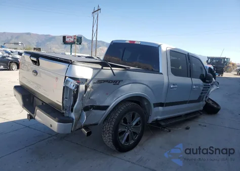 2018 Ford F150 Supercrew from USA, damaged, VIN 1FTEW1E57JFA32781